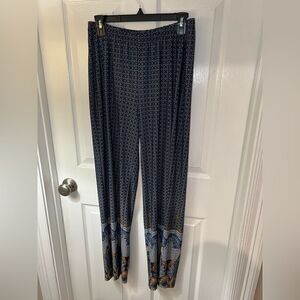 Dress Barn Printed Pants 